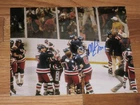 1980 TEAM USA Hockey MIKE ERUZIONE Signed 8x10 Photo AUTOGRAPH 1P
