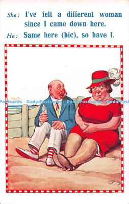 R546328 I ve felt a different woman since I came down here Same here hic so have