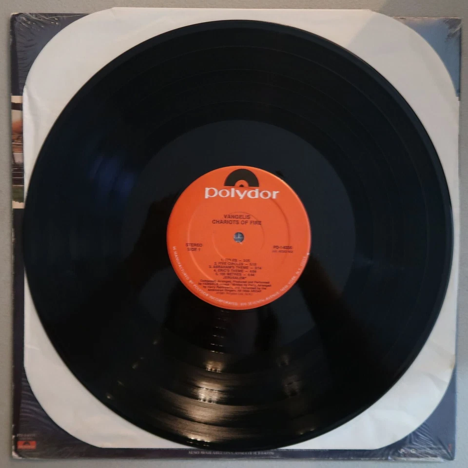 CHARIOTS OF FIRE VANGELIS VINYL LP POLYDOR RECORDS EXC COND 25 W/ SHRINK - Image 3 of 4