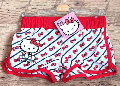 Mädchen - Hello Kitty - Shorts - elastischer Bund - Alter 4 Jahre - brandneu