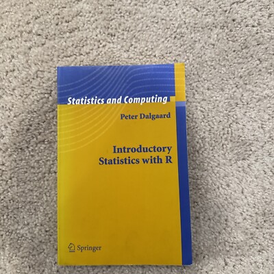 Introductory Statistics with R Paperback Peter Dalgaard