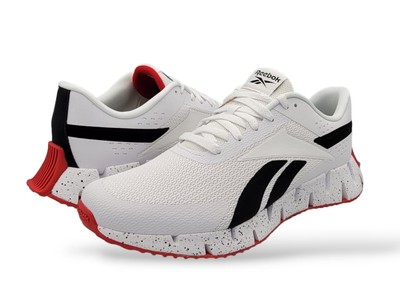 Reebok Zig Dynamica 2.0 Running Shoes White/Black/Red(GY9563)Men Size: 11.5M Usa
