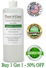 Vegetable Glycerin 32 oz USP 99.9 Pure Food Grade Non-GMO Kosher VG PG Bulk