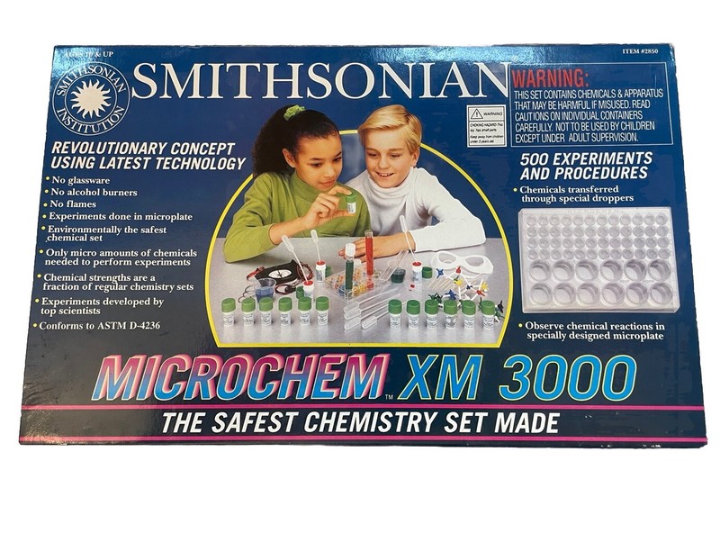 Chemistry Smithsonian Microchem XM 3000 Chemistry Lab Set