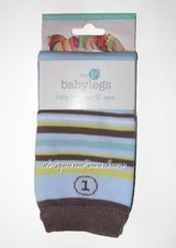 Boys 0 3 6 9 12 Months Babylegs Leg Warmers Socks Blue Crawlers Infant New