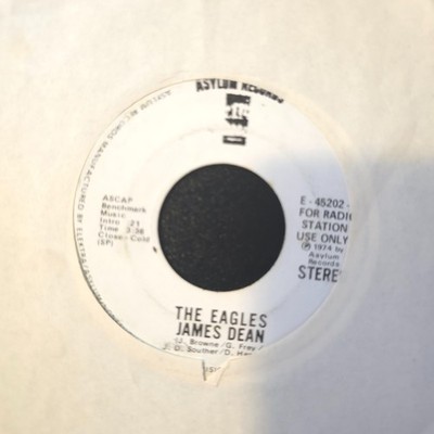 The Eagles James Dean Promo Mono/Stereo 45