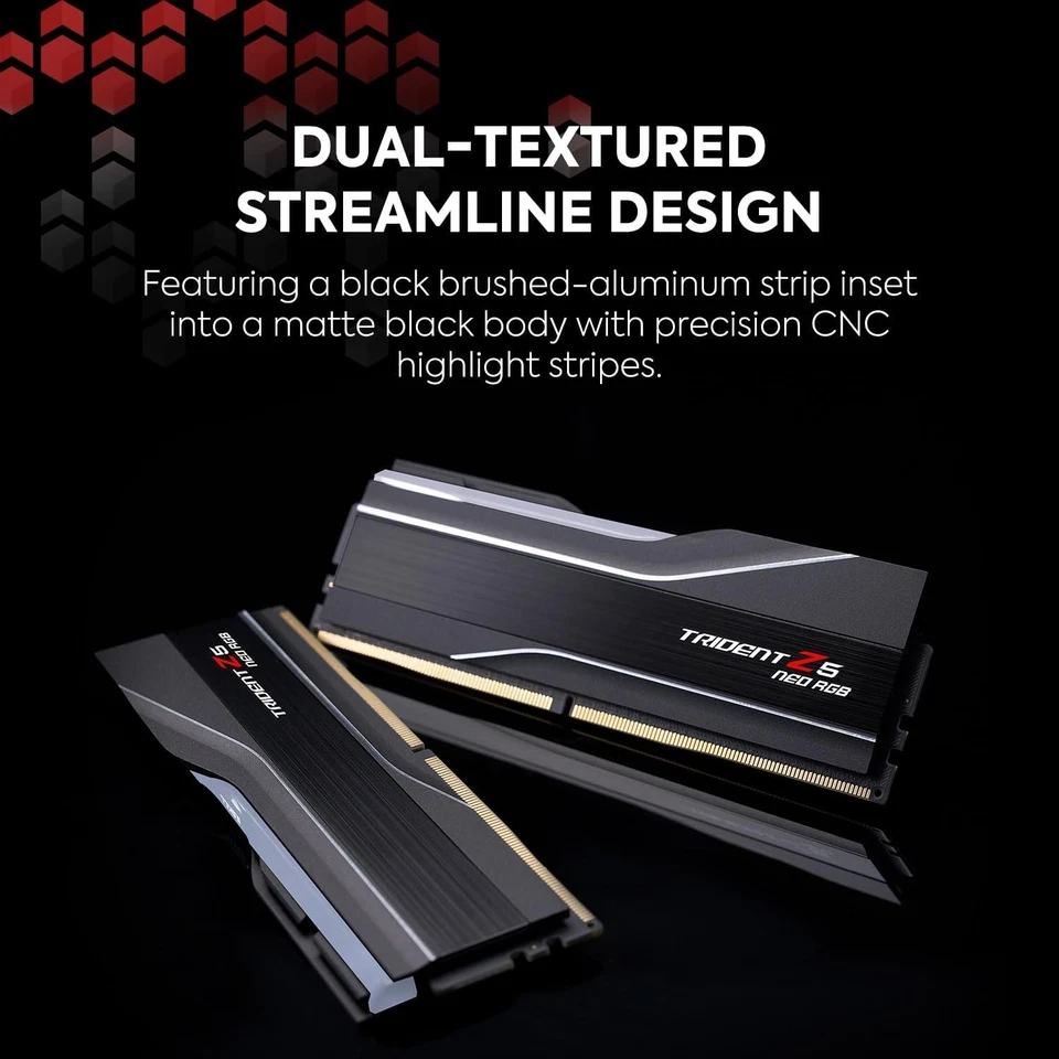 G.SKILL Trident Z5 NEO RGB Series (AMD Expo) 32GB (2 x 16GB) 288-Pin SDRAM DDR5 - Image 3 of 4