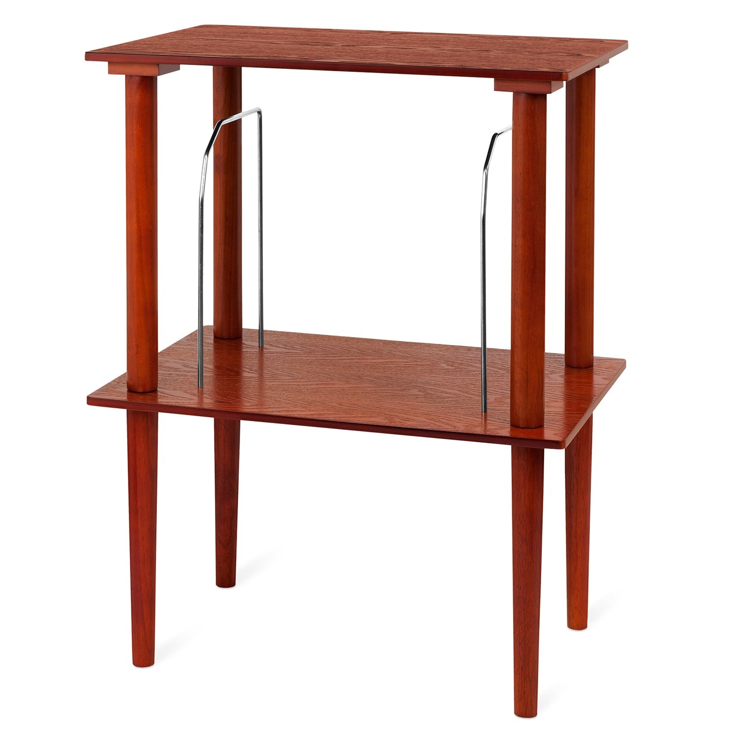 Victrola Wood Record Player Stand and Vinyl Holder - Espresso - Factory Direct