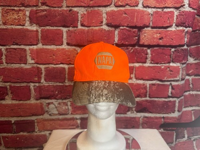 #ad NAPA Auto Parts Adjustable Camo Hunting Hat Cap $10.96