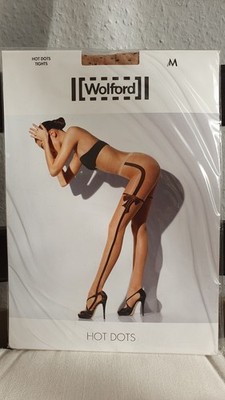 Wolford Hot Dots Tights/Strumpfhose, Gr M, neu