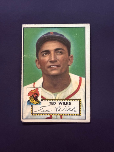 Ted Wilks #109 1952 Topps card