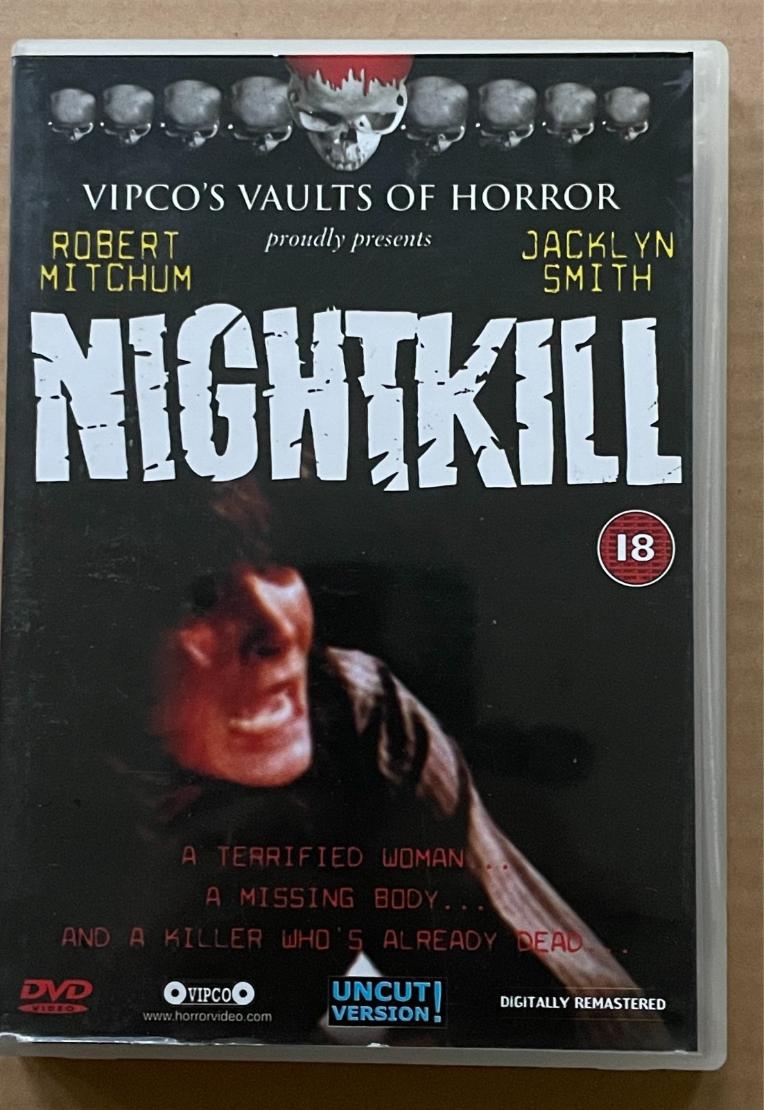 Nightkill DVD (2001) Jaclyn Smith, Robert Mitchum, James Franciscus