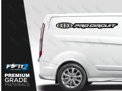Pro Circuit großer Van Vinyl Grafik Aufkleber Sticker Wrap Motocross MX Road