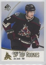 2021-22 SP Authentic Top Rookies Blue Jan Jenik #TR-42 03uh
