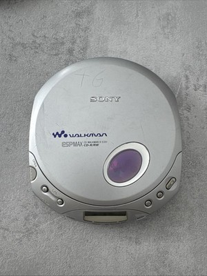 Sony Walkman D-E351 Discman CD-Player ESP MAX CD-R/RW Silber Portable