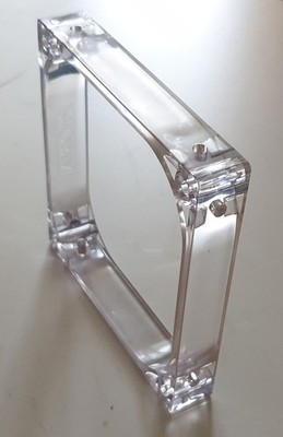 Phobya Shroud Plexi Lüftervorkammer 120x120x20mm