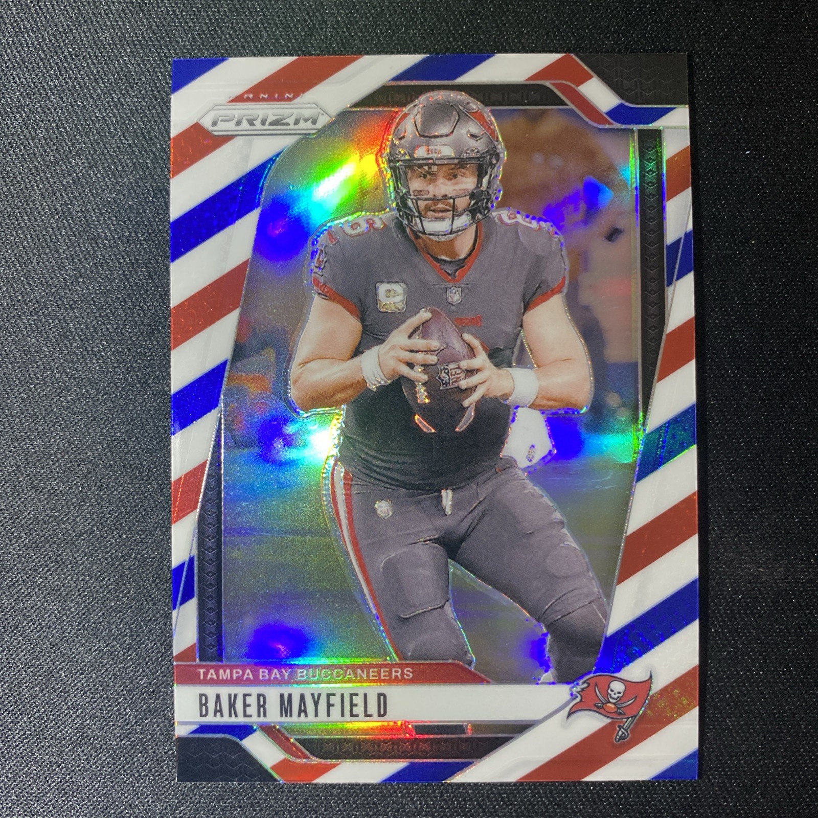 2024 Panini Prizm - Baker Mayfield #268 Red White & Blue Prizm