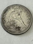 United States 1876 S Seated Liberty Quarter Silver With Motto San Francisco