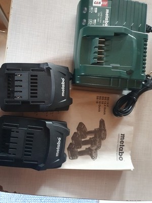 Metabo 2 x AKKU U. Ladegerät 18V