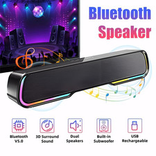 Powerful TV Sound Bar Home Theater Subwoofer Soundbar with Bluetooth Wireless