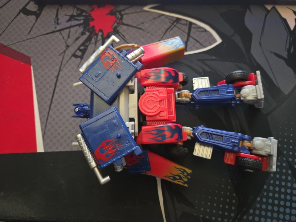 Transformers 2009 HFTD Hunt for the Decepticons Battle Blades Optimus Prime Foto 3 de 3