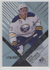 2016 SP Game Used Authentic Rookies Rainbow Player Age 178/221 Nick Baptiste 8ou