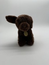 Aurora Miyoni Brown Chocolate Lab Plush Puppy Dog 8" Stuffed Animal
