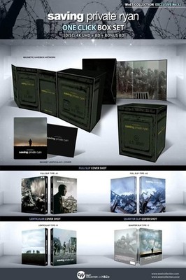 Saving Private Ryan Weet Collection One Click Fullslip Steelbook 4K Pre Oder Neu
