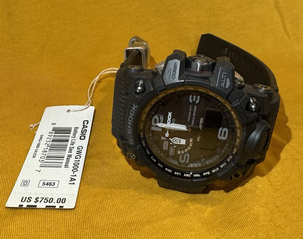 Casio GWG1000-1A1 Wristwatch for Men for sale online | eBay
