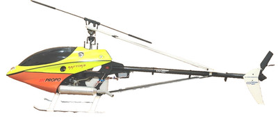 Thunder Tiger Raptor 50 Nitro Helicopter Complete ARF, Used, Very Good  Cond.