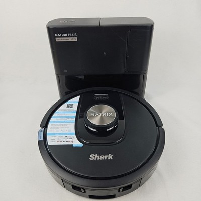 Shark Matrix Plus Vacuum Self-Emptying Robot Home Mapping Hepa Black UR2360EEUS