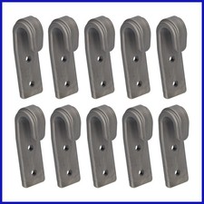 10x Zweiloch Planenhaken Abspannhaken Haken Netz Plane Auto LKW PKW Anhänger