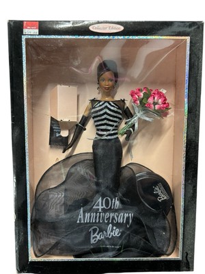 Barbie 40th Anniversary African American Doll 1999 Mattel 22336