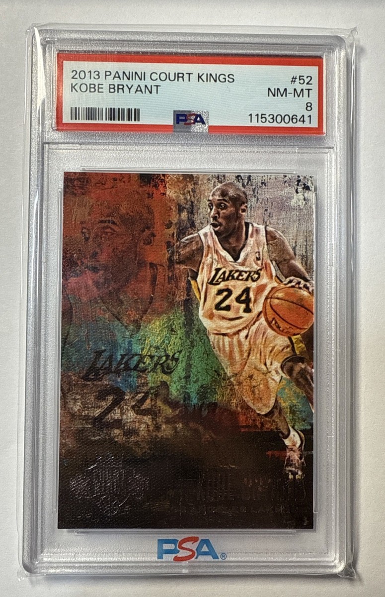 2013-14 Panini Court Kings Kobe Bryant #52 PSA 8 Los Angeles