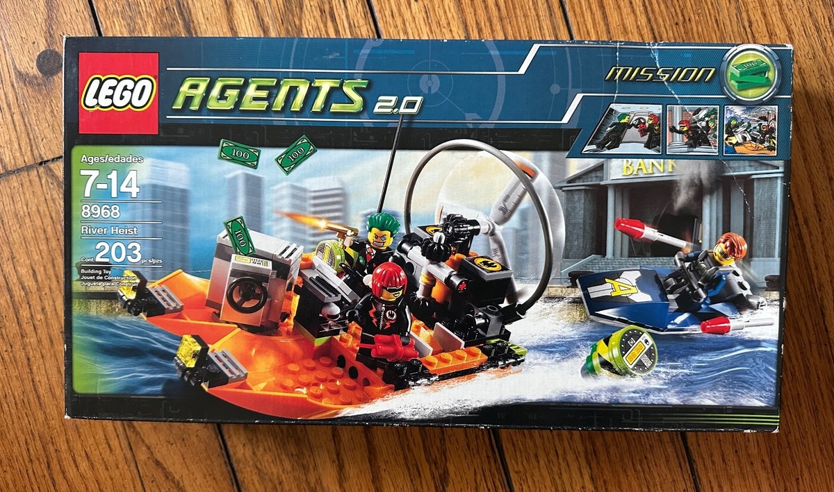 LEGO Agents: Mountain River Heist (8968) for sale online | eBay