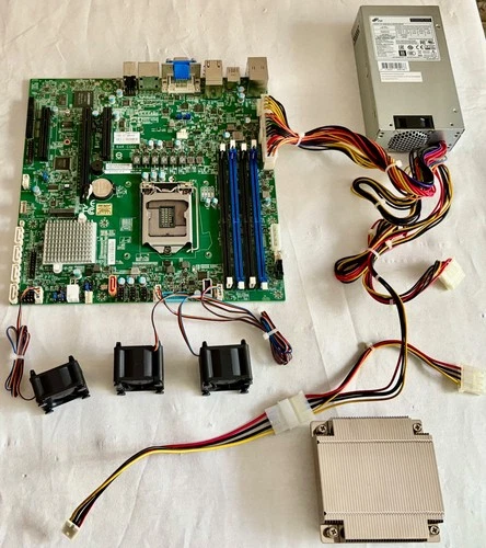 Supermicro X11SCZ-F Motherboard +Netzteil +CPU Kühler +3xLüfter !!!