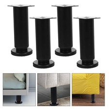 Adjustable Height Center Bed Support Legs Furniture Legs for Drop Shelves,Frames