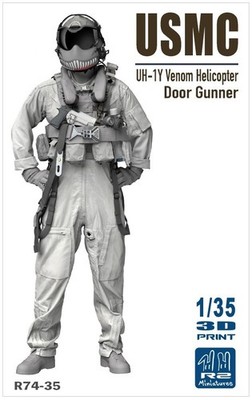 1/35 USMC UH-1Y Venom Door Gunner  R74-35 by R2 Miniatures