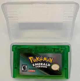 GBA Pokemon Emerald Version (Game Boy Advance, 2005) Cartridge Game USA Tested
