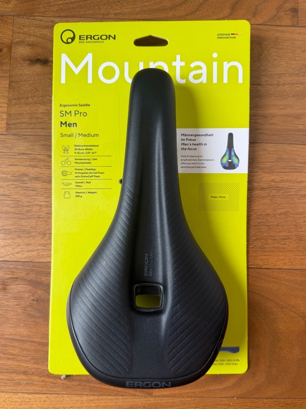 Ergon Mountain SM Pro Mens's saddle (small/medium)