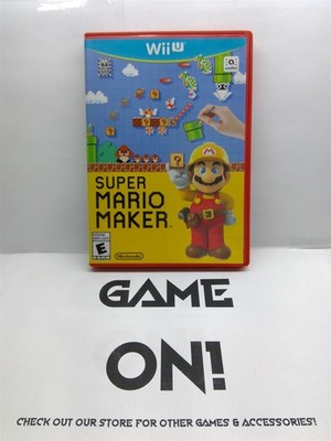 Super Mario Maker (Nintendo Wii) Complete Tested Working - Free Ship