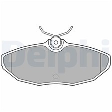 Satz Bremsbeläge Bremsklötze hinten für Jaguar X-Type 1 X400 XJ X350 | 241630