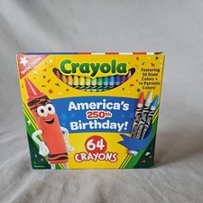 Crayola Crayons Special Edition 2026 America s Birthday 250th 64 Crayons NEW