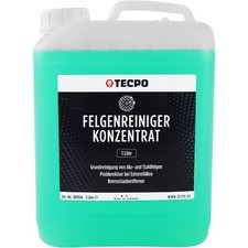 TECPO FELGENREINIGER KONZENTRAT 5L ALU + STAHL FELGEN REINIGER AUTO-PFLEGE