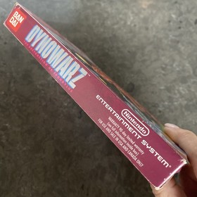 Dynowarz: Destruction of Spondylus Complete in Box CIB Nintendo NES Video Game