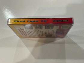 Final Fight CD (Sega CD, 1993) CIB Complete w Manual + Reg Card + Foam N MINT