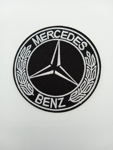 A Pair Of Motor Car Racing Patches Sew / Iron On Badges Mercedes-Benz (a) - Foto 13