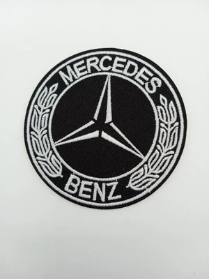 Mercedes Benz Iron/ Sew On Embroidered Patch