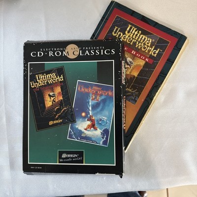Ultima Underworld I & II - (PC IBM) - CD/ROM Game - USED/VINTAGE