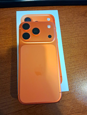Apple iPhone 17 Pro 256GB Orange 6.1in AT&T iOS 12MP NFC Wi Fi